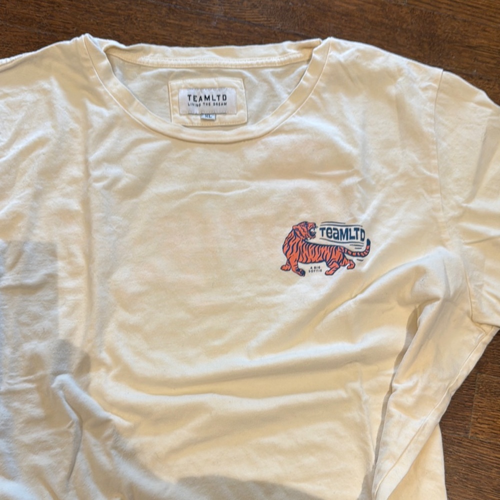 Cream Short Sleeve Tee